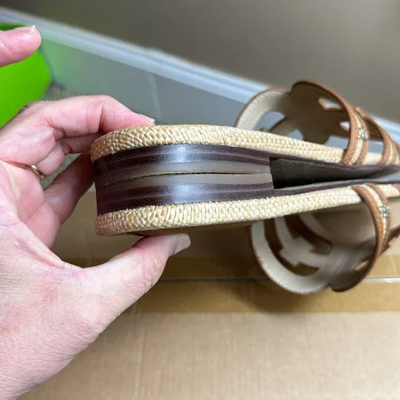 Sam Edelman • Women's Bay Slide Sandal • Bleached Beechwood Multi • Size 8.5 - Picture 7 of 16